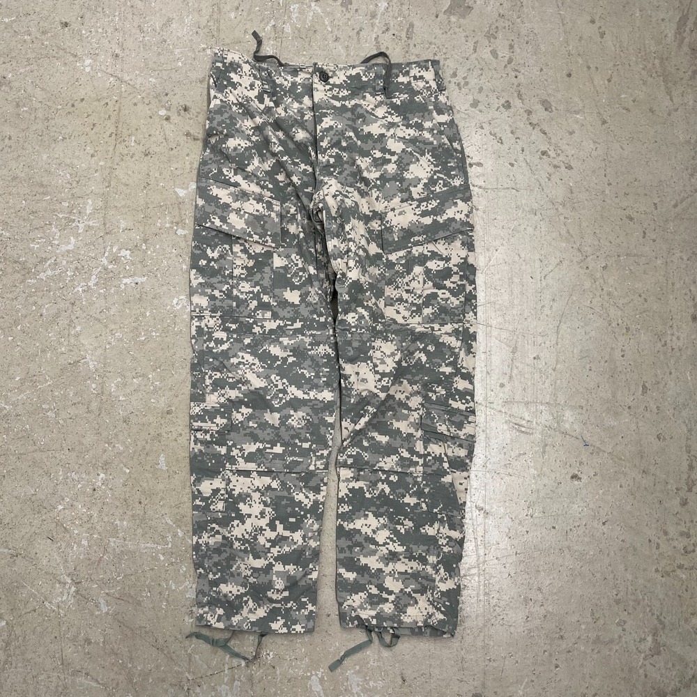 US Military Pants Mens Medium Regular Trouser Army Combat ACU Digital Camo‎ UCP